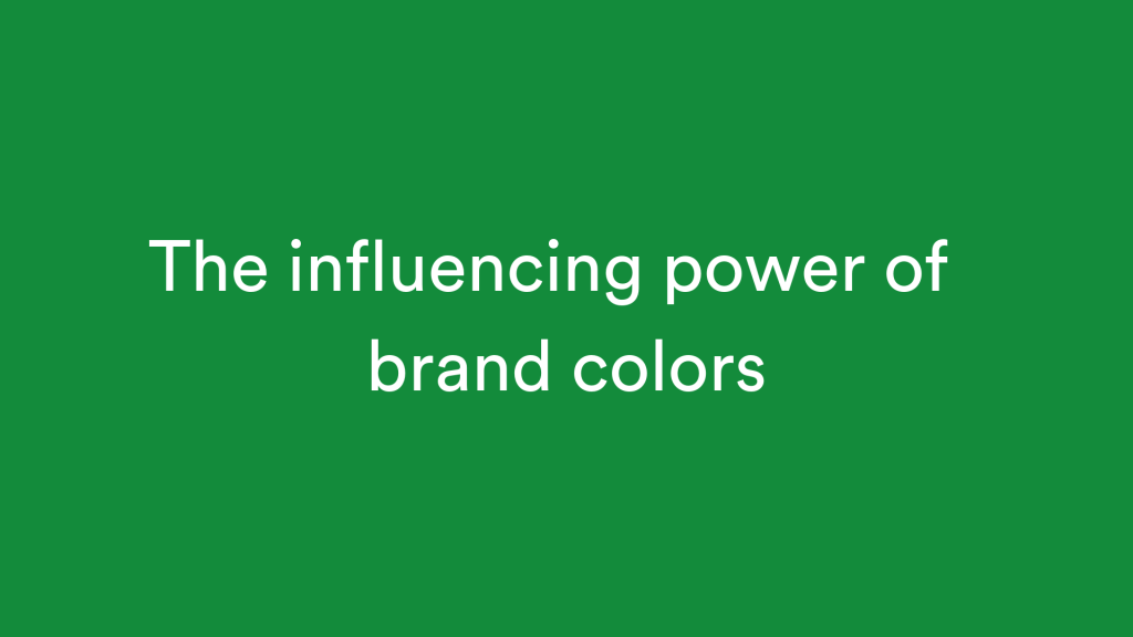 Harnessing the power of color to influence your audience - Tips and tricks for marketing and creative teams Harnessing the power of color to influence your audience