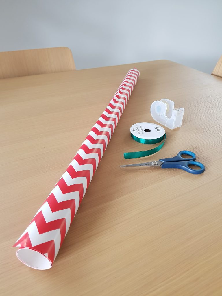 Wrapping A Cat for Christmas