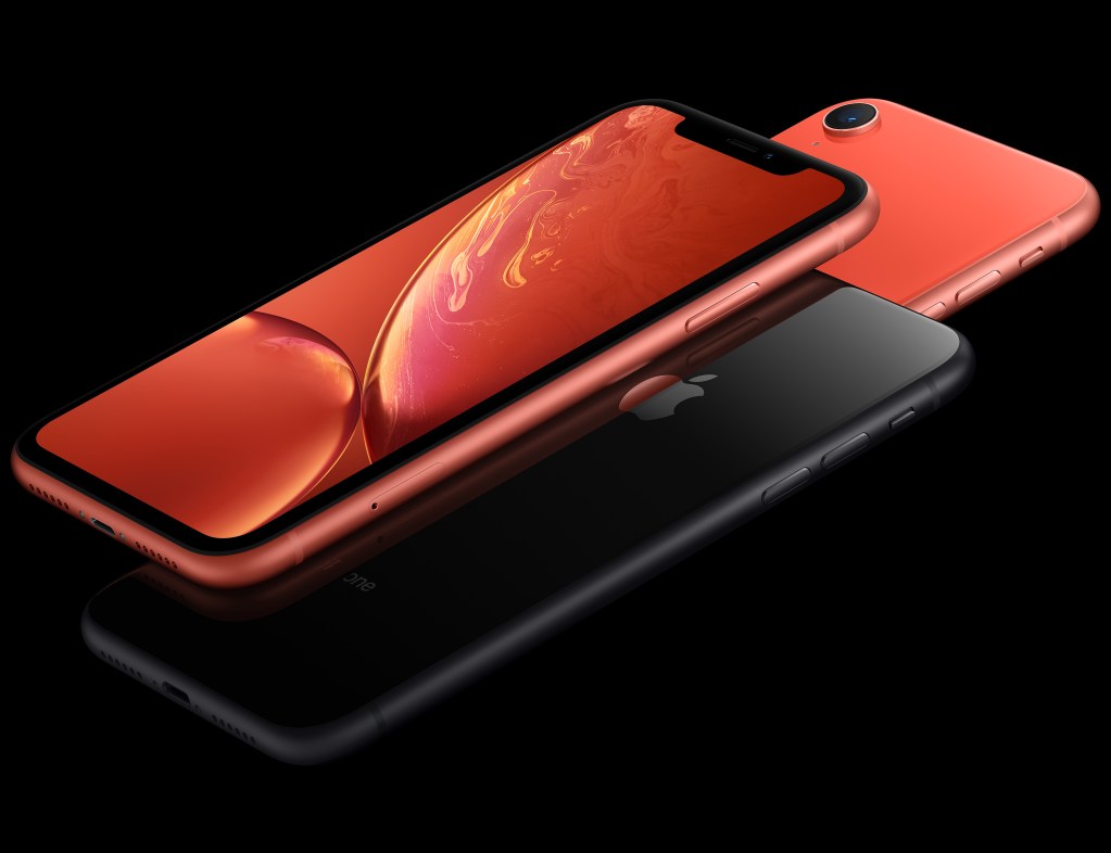 Apple iphone XR - red - black