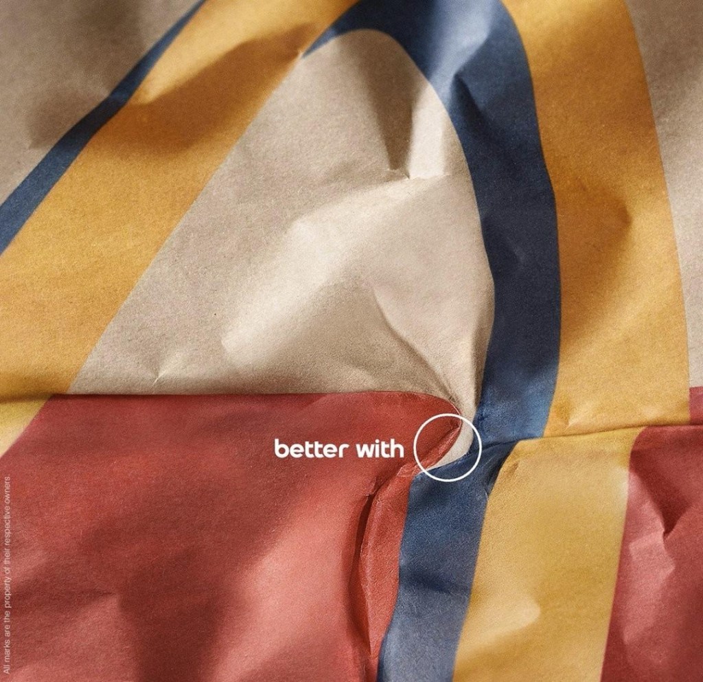 Better With Pepsi campaign - "hidden" Pepsi logos in fast food iconography