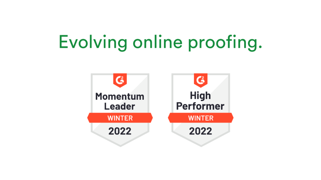 PageProof won G2-Momentum Leader-High Performer Badges_Winter 2022
