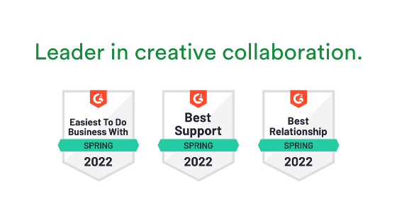 PageProof is the leader in creative collaboration, being awarded all 3 badges in this category.