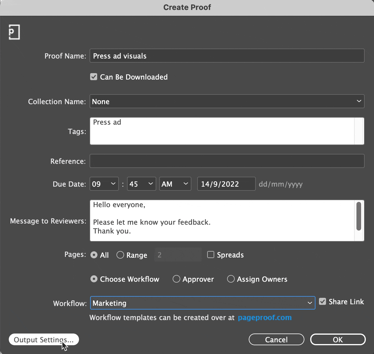 6d19dc5b-73c2-f3aa-21f9-8365a8bef402-min - Tips and tricks for marketing and creative teams The process of producing interactive PDF in InDesign - select interactive PDF in output settings when create proofs
