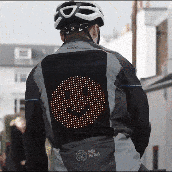Ford's road safety emoji jacket campaign