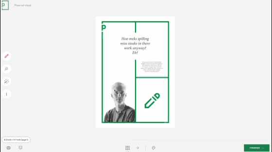 PageProof's screenshot shows that you can use the red pen to place feedback directly on the work with pinpoint precision.