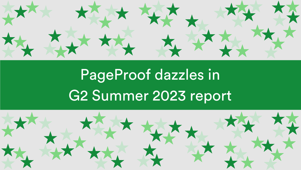 PageProof dazzles in latest online proofing category report