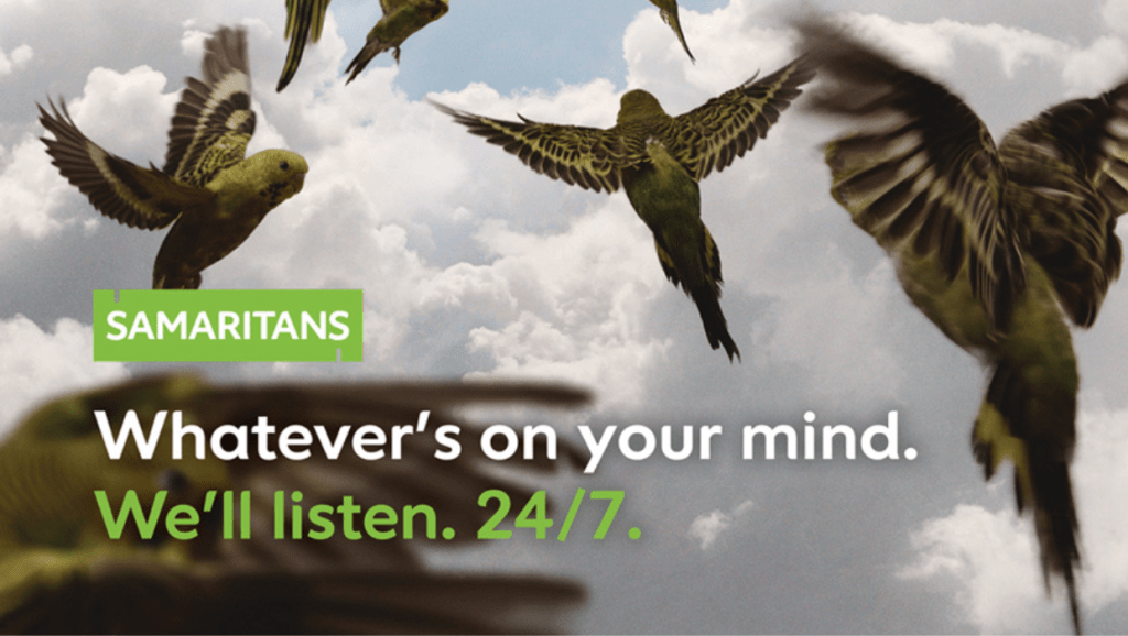 10-1 - Tips and tricks for marketing and creative teams Birds soaring through the air with the text saying: Whatever's on your mind. We'll listen. 24/7.