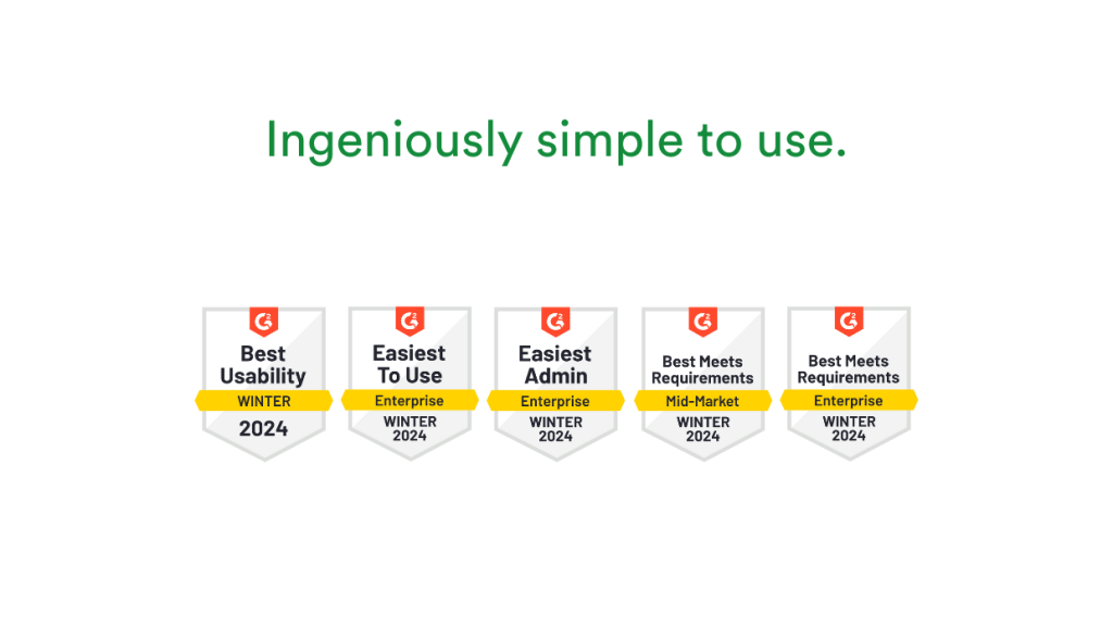 PageProof wins 5 awards for usability. The categories were best meets requirements, easiest admin, easiest to use and best usability. 