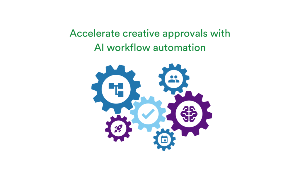 AI workflow automation accelerating the creative approval process