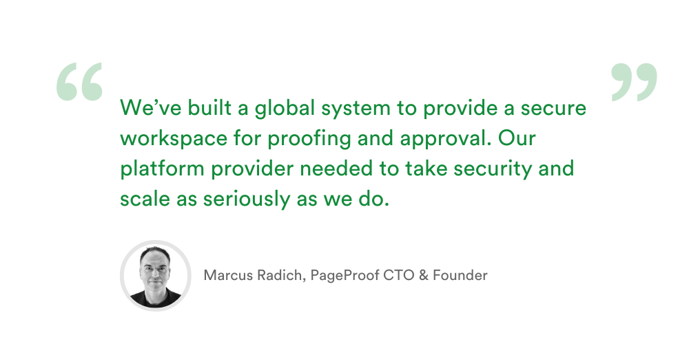 Marcus Radich security quote