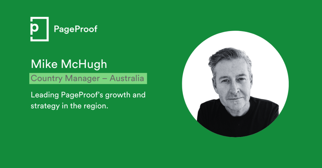 PageProof country manager image