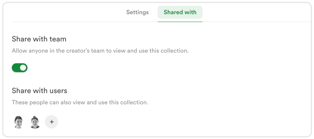New team colletions management area - Tips and tricks for marketing and creative teams
