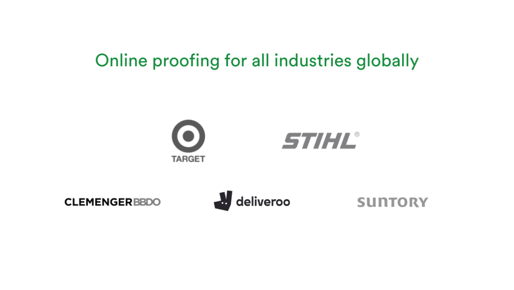 Online proofing for all industries globally