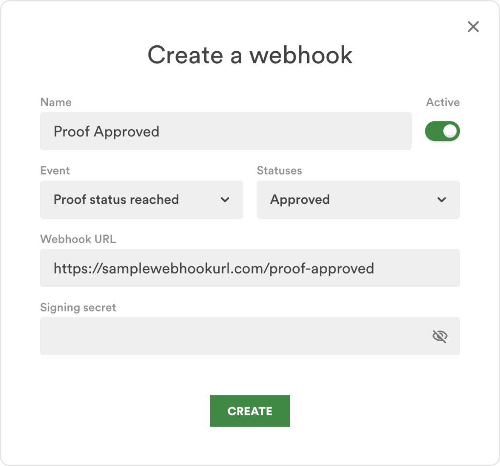 create a webhook - Tips and tricks for marketing and creative teams