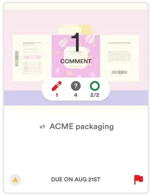 PageProof UI now has the option of flagging proofs as urgent by adding a priority marker.