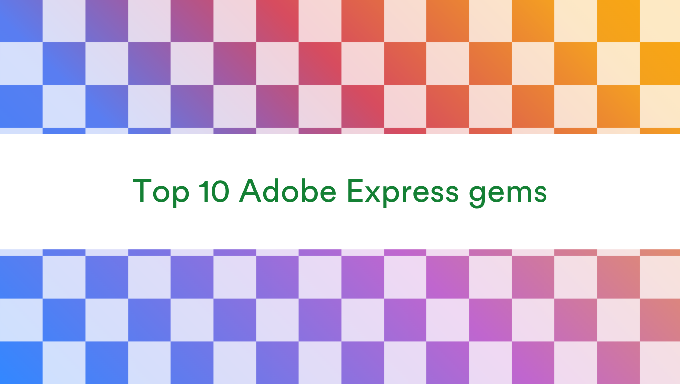 The 10 best Adobe Express enhancements for Winter 2025