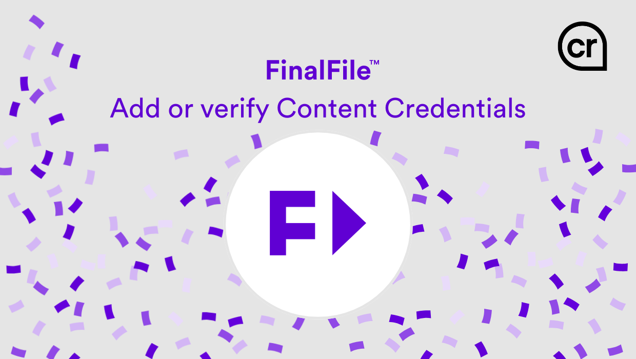 FinalFile.com – a simple way for creatives to add and verify Content Credentials